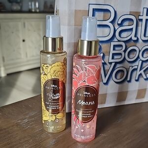 Belle & Moana Shimmer Mist Set - Gold & Pink